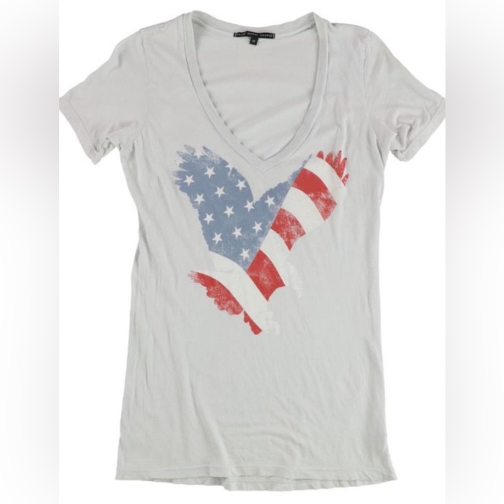 ISO *Not for Sale* Truly Madly Deeply Women’s Eagle Flag Graphic T-Shirt